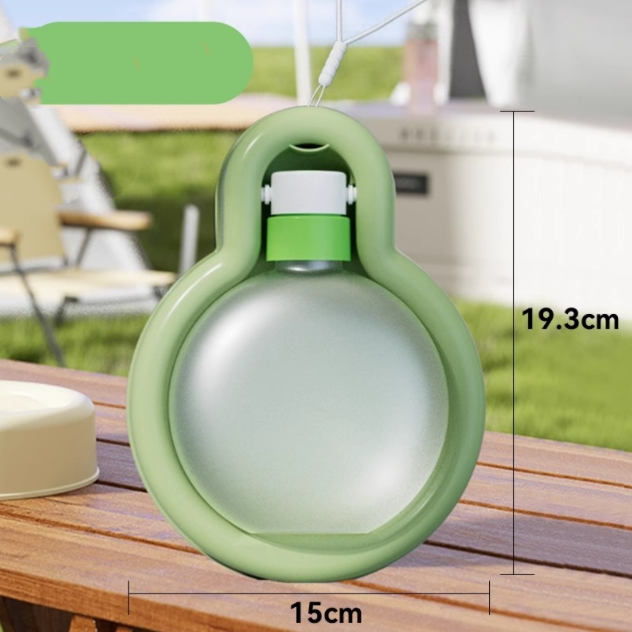 Dog Drinking Pot Portable Drinking Water Supplies Pet Water Dispenser Hiking Camping Walking