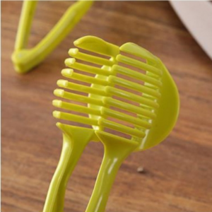 Tomato Cutter Holder Onion Fruit Vegetable Food Tong Fruit Round Lemon Slicing Handheld Kitchen Tool