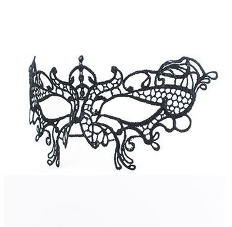 hot sale nice price  Sexy Lace Eye Mask for Halloween Christmas Masquerade Party