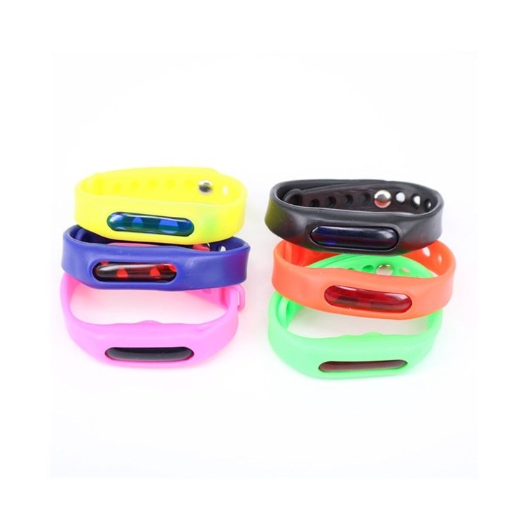 Wholesale Hot Sale Silicone Mosquito Repellent Watch Bracelet Watch Mosquito Repellent