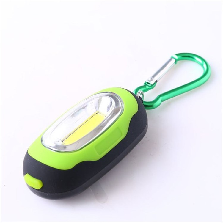 Best Promotion Mini Carabiner Keychain Flashlight Keyring Pocket Torch Light Flashlight