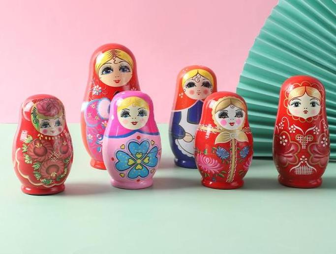 wholesale new custom high quality fashion Promotion crafts pretty and cute wood doll