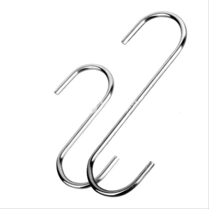 china factory main product  hot sale nice price popular stainless steel S shape hooks hanging  S metal hooks