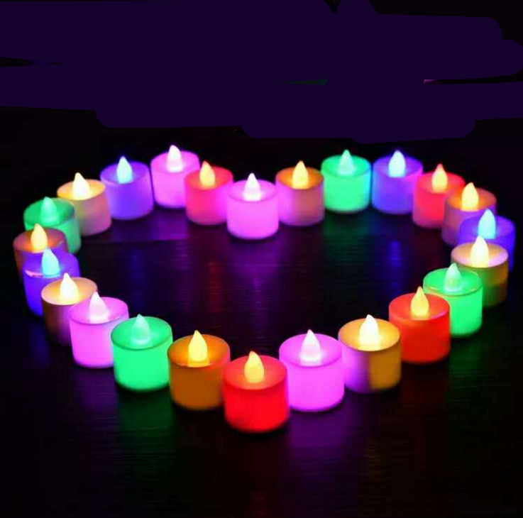 wholesale fashion Electronic Flameless mini battery  tea candle  led candle light