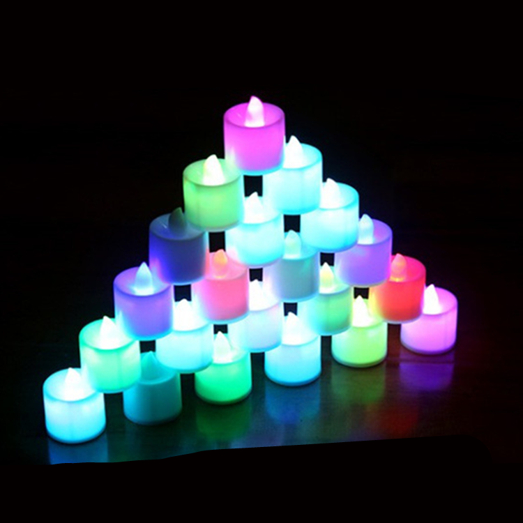 wholesale fashion Electronic Flameless mini battery  tea candle  led candle light