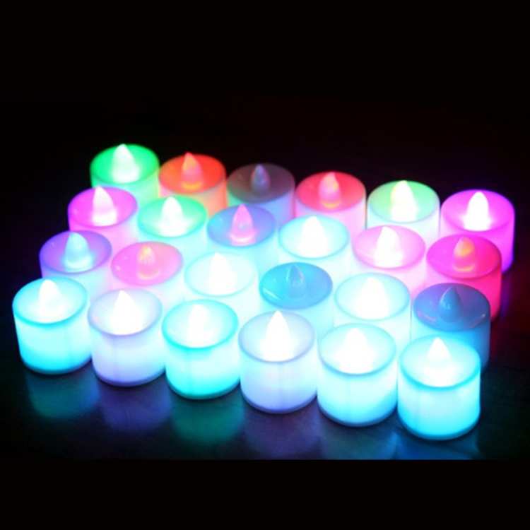 wholesale fashion Electronic Flameless mini battery  tea candle  led candle light