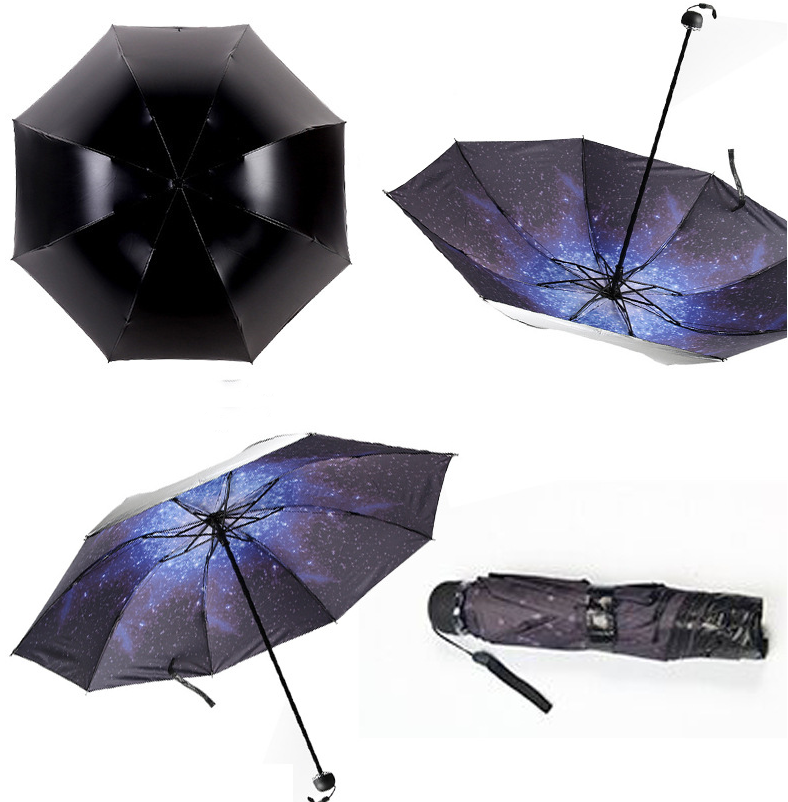 Hot sale Fashion popular high quality nice price Water Repellent Coated Folding Small Sun Umbrella