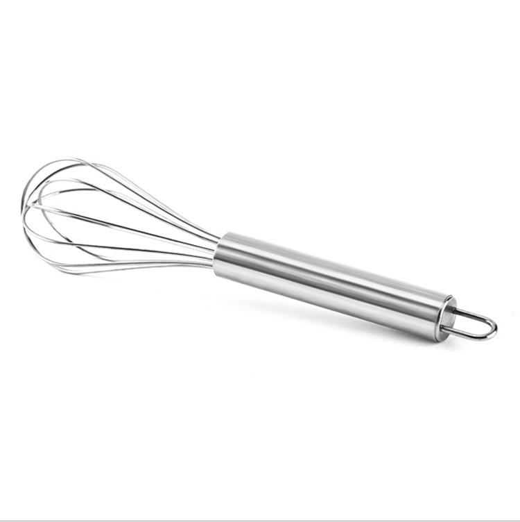 High quality cake supplies Stainless Steel Kitchen Balloon Wire Whisk for Blending Beating Stirring