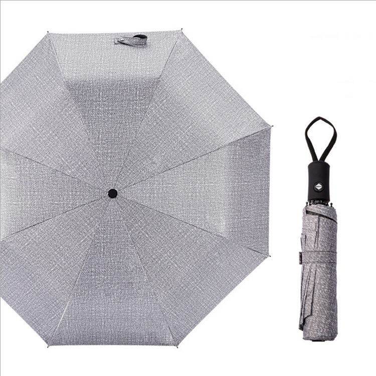 Hot sale Silver Plastic Umbrellas Mini Outdoor Portable Folding close totes fold anti uv sun umbrella