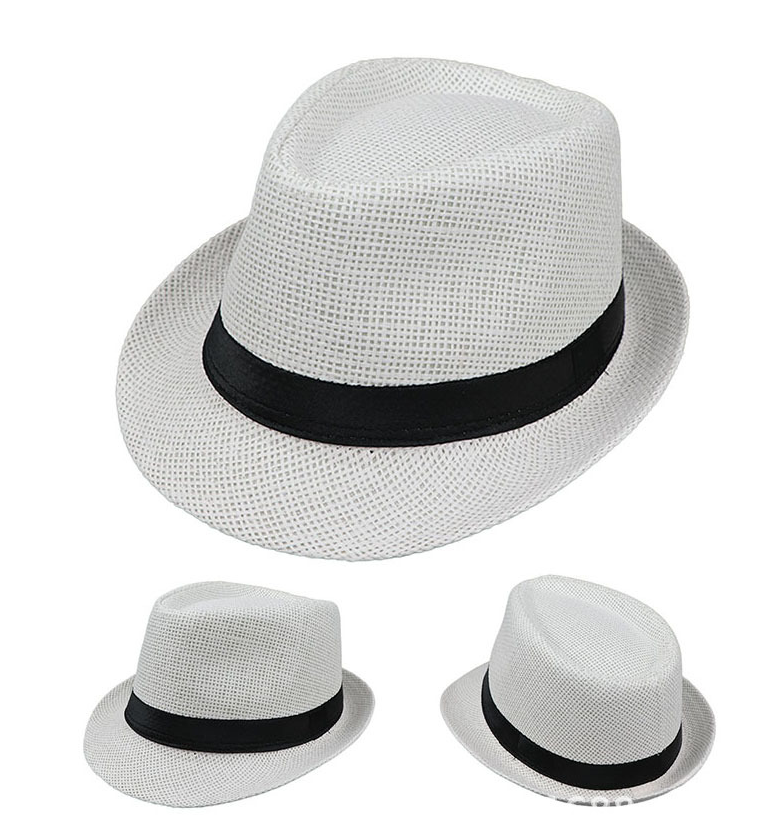 Wholesale main product  Blank Paper Summer Beach  Promotional  Cheap Beach Panama Straw Hat