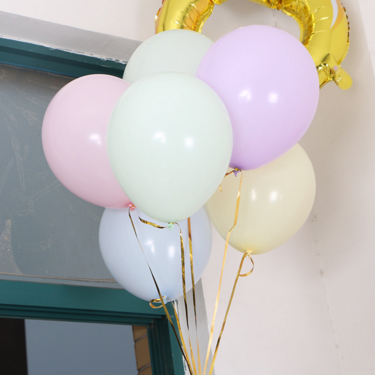 Decoration 10 Inch 100pcs Rsets Wholesale Shiny Latex Balloons for Party Free Sample Wholesale Price Unisex Promotional Toy