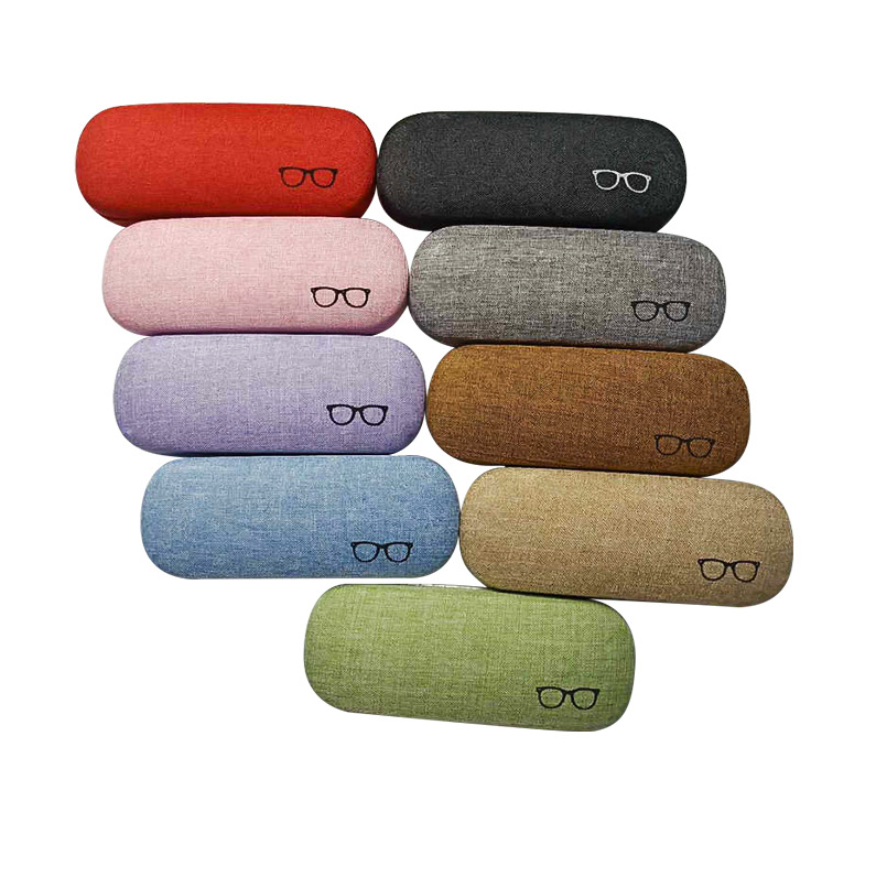 Big Size Customer Logo and Colorful Oversize Hard Myopia Glasses Sunglasses Eye wear Box Glasses Case