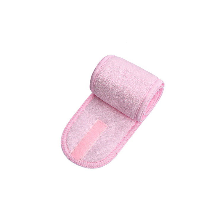 Wholesale Fashion Pure Color Spa Product Bamboo fiber Cotton Non-slip Magic Women Headband For Wholesale Hair Band