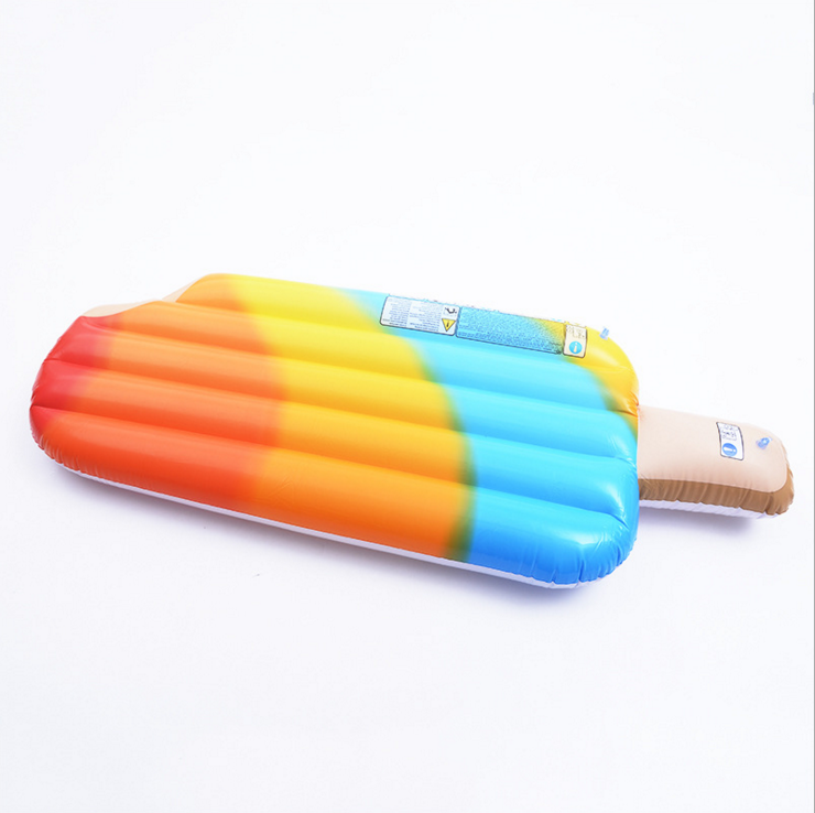 hot sale fashion Cheap Inflatable high  quality slice pool float mattress water air bed For Beach