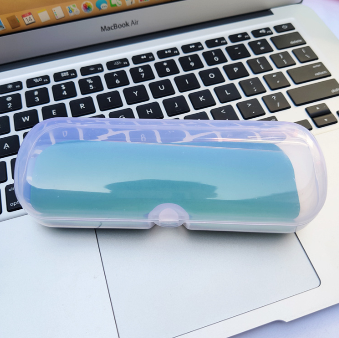 Hot sale New design clear Plastic Reading Glasses Box Kids Anti-Blue Light Glasses Sunglass Case