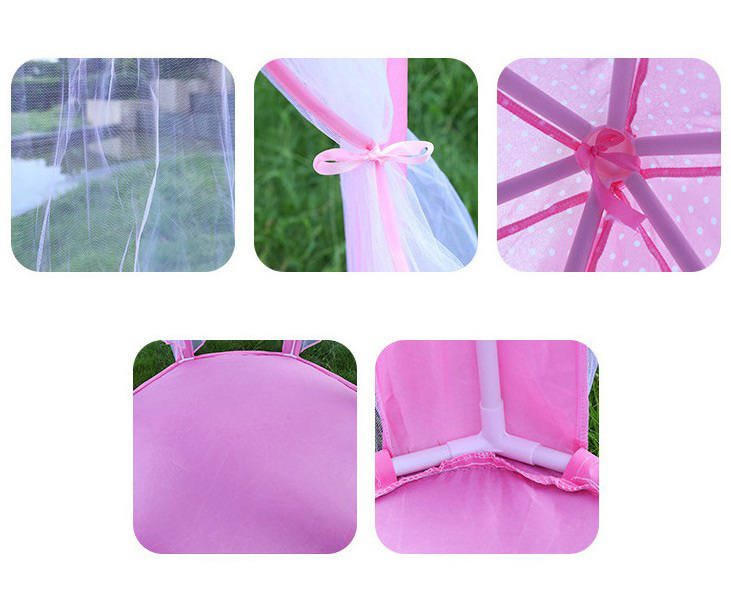 Amazn hot sale nice price high quality Fabric Fairy Princess Castle House Kids Play Tent