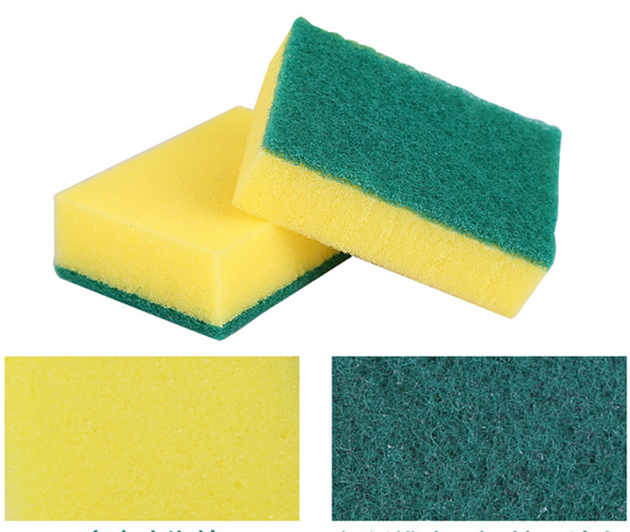 Wholesale Popular Kitchen High-density Dish Washing Household Cleaning Sponge Free Sample Wholesale Price Sponge for Shoes 1 PCS