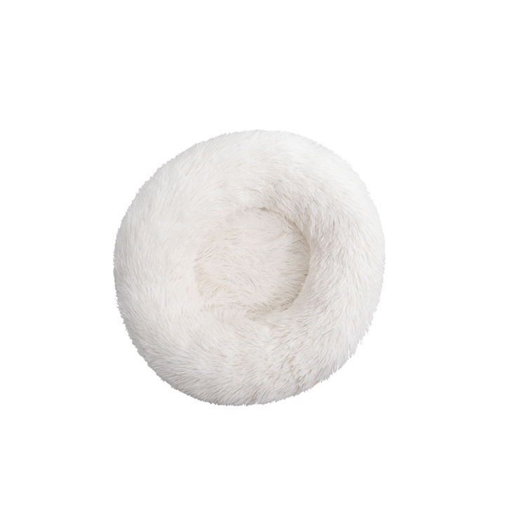 Wholesale nice price litter kennel plush round dog warm winter pet litter cat supplies pet bed