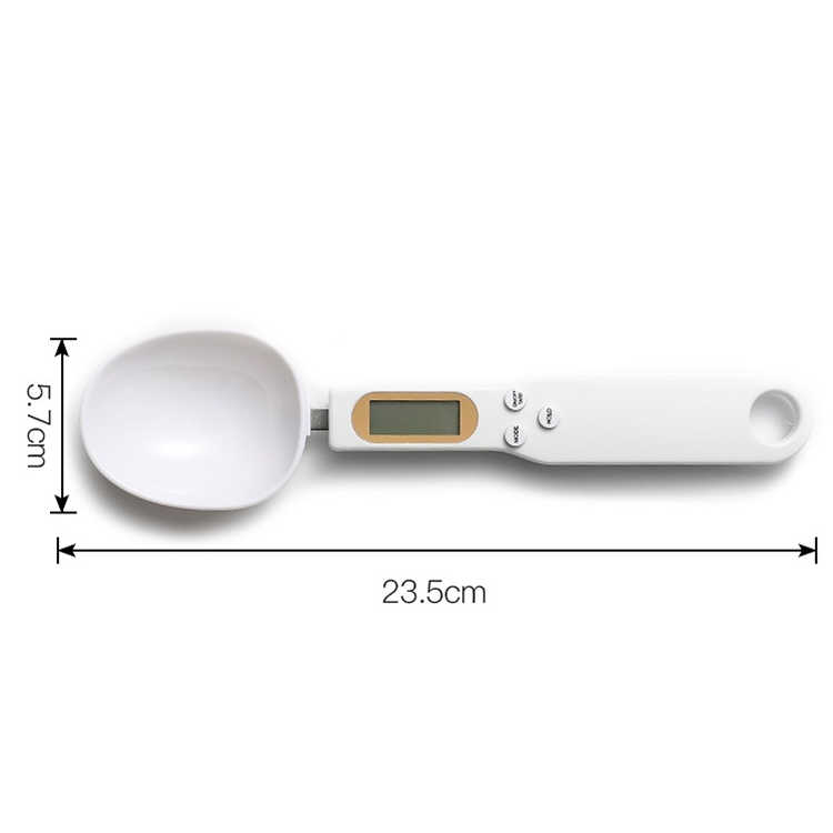 Hot sale nice price home kitchen manual measuring tool Plastic electronic food weighing spoon scale