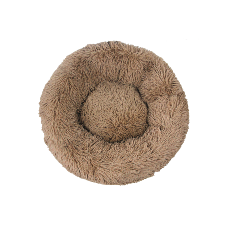 Wholesale nice price litter kennel plush round dog warm winter pet litter cat supplies pet bed