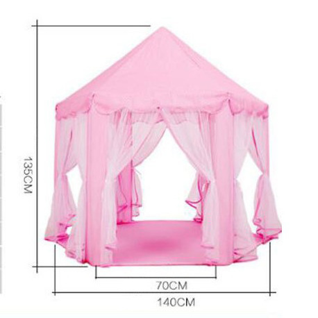 Amazn hot sale nice price high quality Fabric Fairy Princess Castle House Kids Play Tent