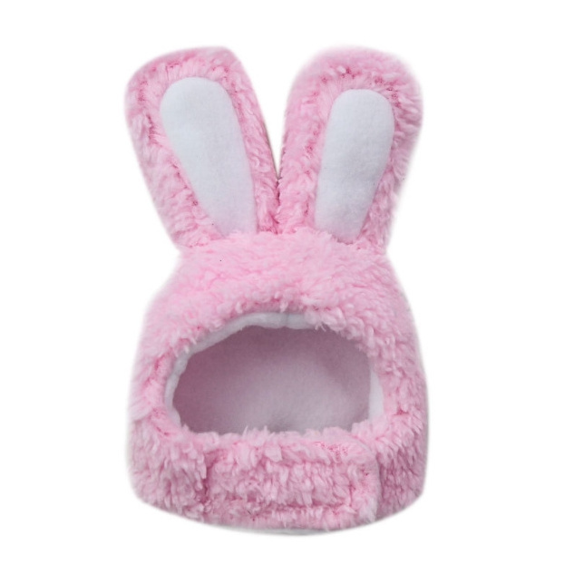 Hot Selling Pet Hats For Small And Medium Sized Dogs Cute Little Rabbit Warm Adjustable Puppy Pet Cat Hat