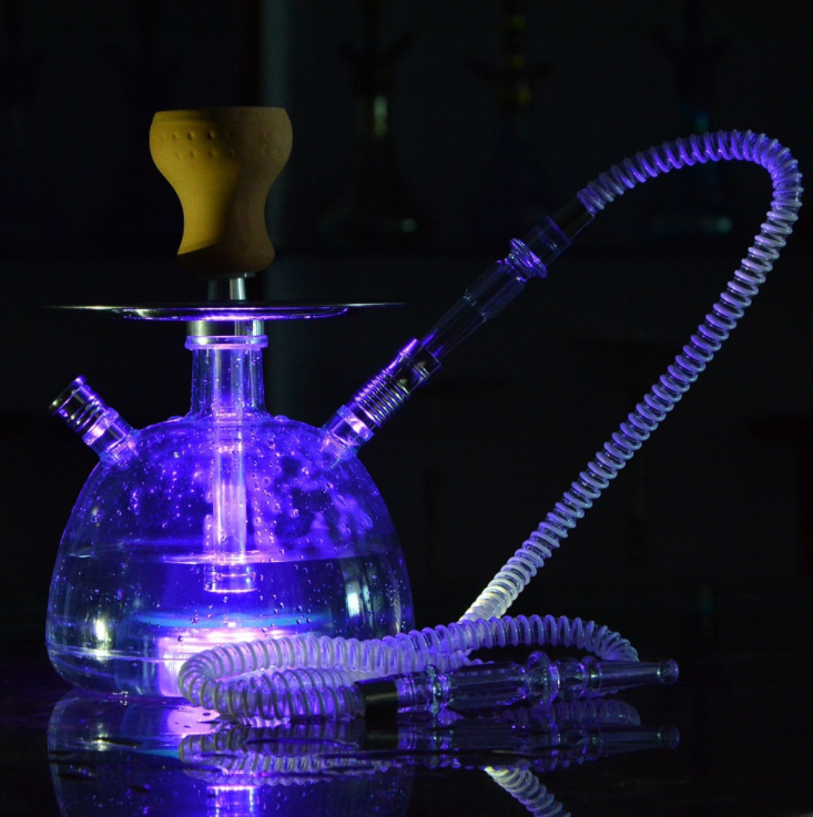 Cross-border source manufacturers spot Arabian pipe bubble pot double tube set acrylic hookah