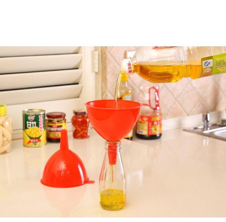 High Quality Silicone Collapsible Funnel  Foldable Kitchen Funnel