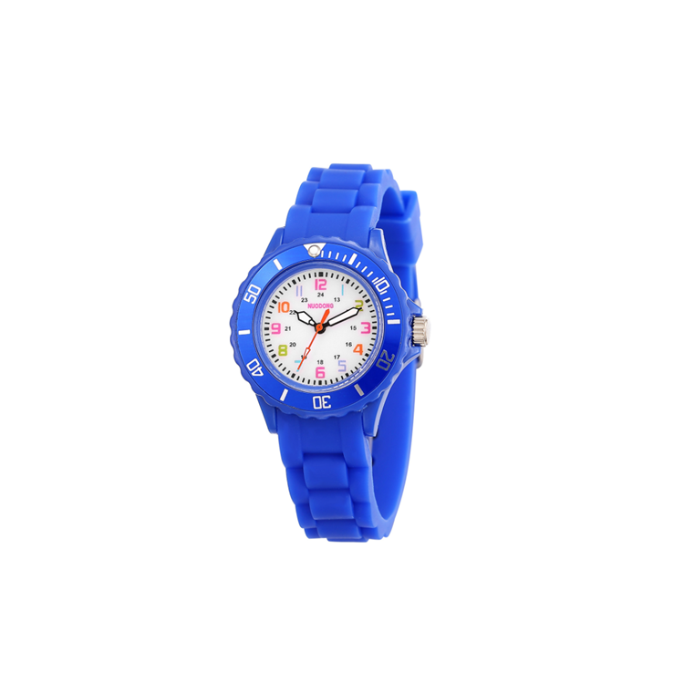 Wholesale nice price New fashion color digital silicone jelly small fresh children's watch