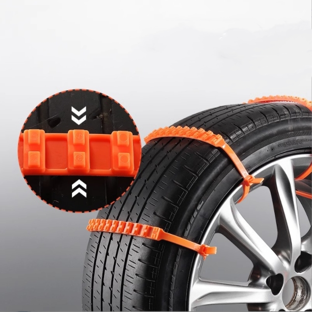 Factory Wholesale Winter Weather Car Tire High Quality Automotive Supplies Plastic Snow Chain