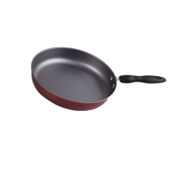 Factory main product fashion popular nice price non stick fry pan with plastic handle