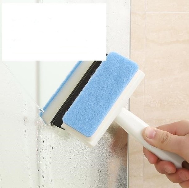 Window cleaner screen double wiper bathroom wall brush double sided cleaning floor wiper