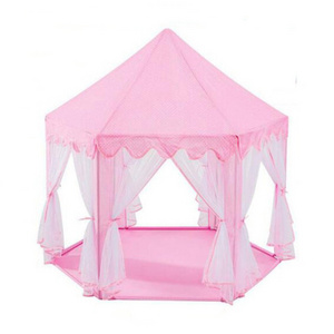 Amazn hot sale nice price high quality Fabric Fairy Princess Castle House Kids Play Tent