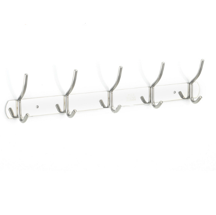 wholesale fashion popular Five Quantity kitchen Bathroom hardware clothes small metal  hook