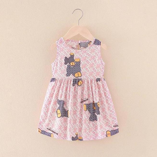 Wholesale Summer Dress Camisole Skirt Girls Baby Kids Clothes Girls Dresses Children Lovely Princess Skirt