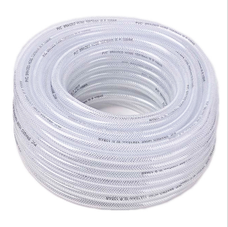 PVC Material Great Quality Cheap Price Transparent Inner Tube Flexible Silicone Braided Hose Pipe