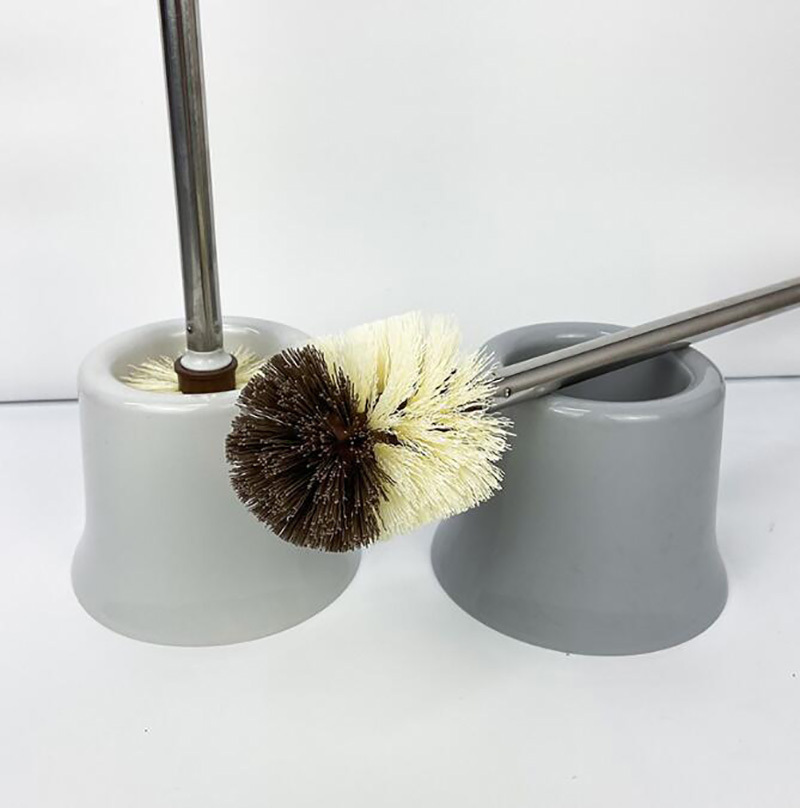 High Quality Modern Bathroom Brush with Anti fingerprint Plastic Cleaning Toilet Brush With Holder Clean Brush