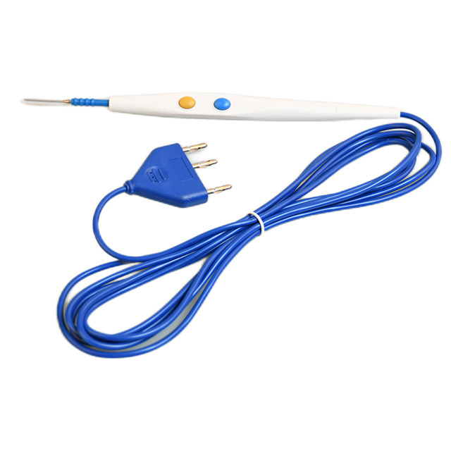 Disposable surgical scalpel /electrosurgical ESU pencil cable with blade