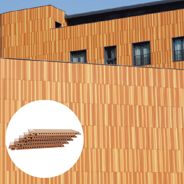 Professional Customized Ceramic Cladding Pipe Terracotta 3d Shutters Groove Facade Clay Panels