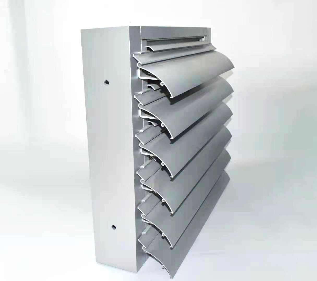 Outdoor Decorative Aluminum Waterproof Acoustic Storm Proof Louver