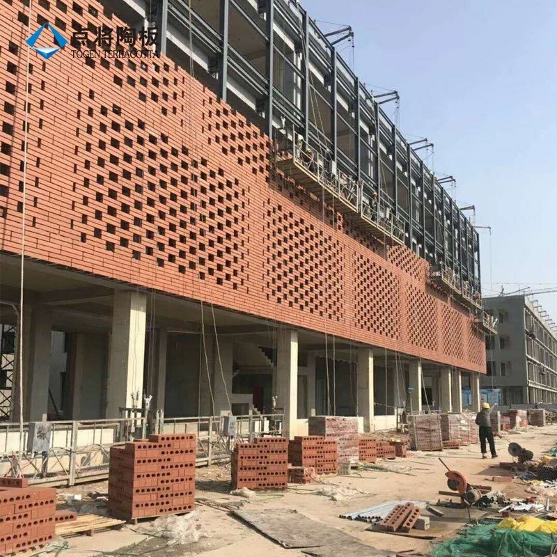 Fireproof terracotta clay ceramic brick tiles for wall