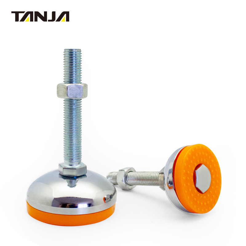 Adjustable Leveling Feet with Stainless Steel Screw and Rubber Pad Stainless Steel Adjustable Feet