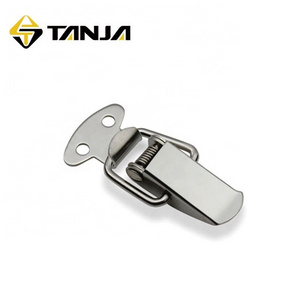 TANJA  A11 Draw Toggle latch Stainless steel adjustable toggle latch lock in clamps For Toolbox Metal cabinet lock hasp