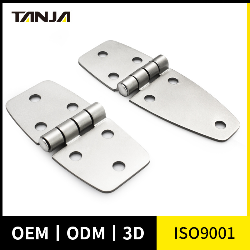 Surface Mount Butt Hinge  stainless steel  Metal Hinge for server cabinet  folding door hinge