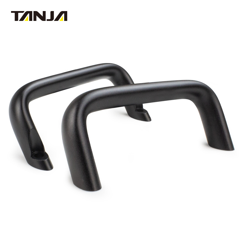 Aluminum Alloy Inclined Handle For Machine Tool Equipment Industrial Hardware Inclined Handle Cabinets Door Oval Handle