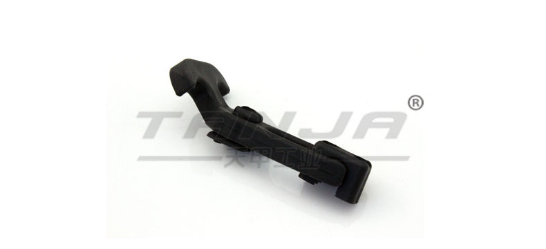 [TANJA] A78-2 draw latch rubber latch with black color  High Quality Flexible  T-Shaped Draw Rubber Latch