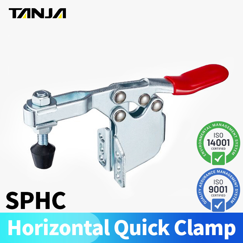 Zinc Plated Horizontal Quick Clamp Welding Fixtures Release Clamps Hold Down Safety Toggle Clamp For Woodworking Tools