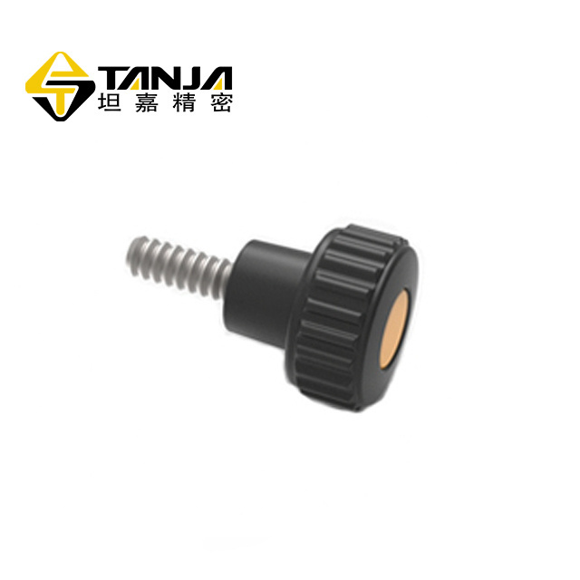 Black Polyamide Three Arms Knobs for Drilling Machine Three-Arm Nut Knob Furniture Hardware Industrial Handle Knob