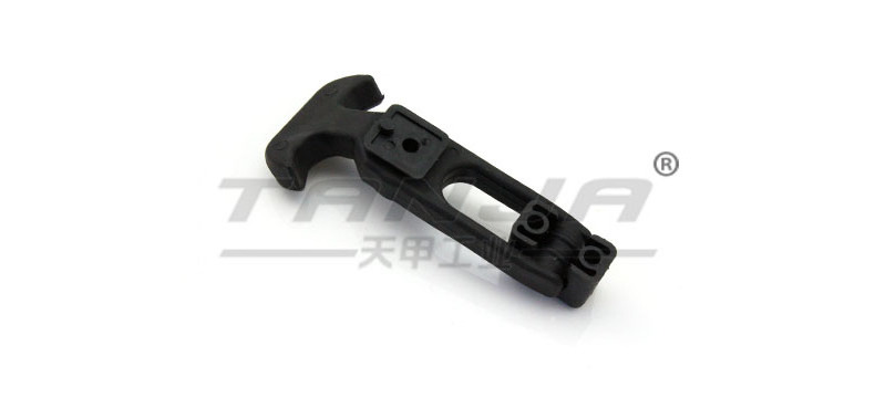 [TANJA] A78-2 draw latch rubber latch with black color  High Quality Flexible  T-Shaped Draw Rubber Latch