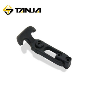 [TANJA] A78-2 draw latch rubber latch with black color  High Quality Flexible  T-Shaped Draw Rubber Latch